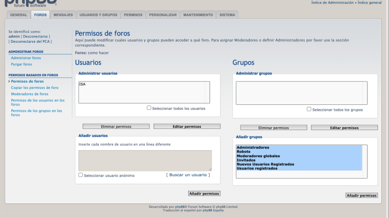 Archivo:Manual de admon phpBB - Permisosde foros.png
