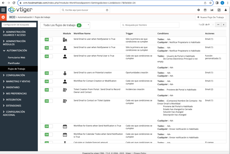 Archivo:Manual de admon vtiger CRM - Flujos de trabajo.png